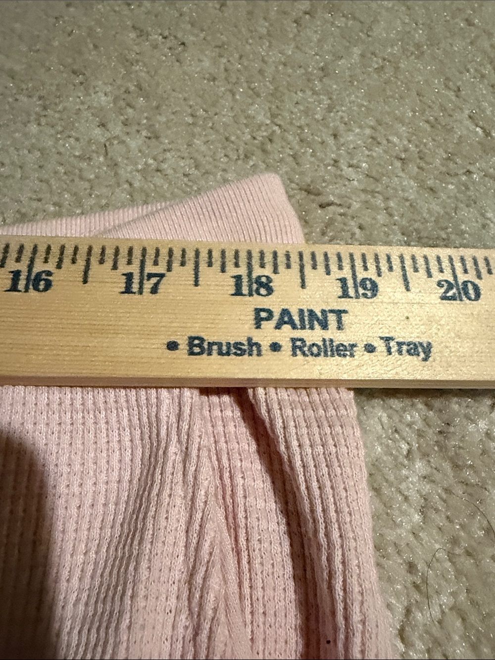 GapBody Soft Ribbed Wide-Leg Pajama Pants - Light Blush - Picture 10 of 10